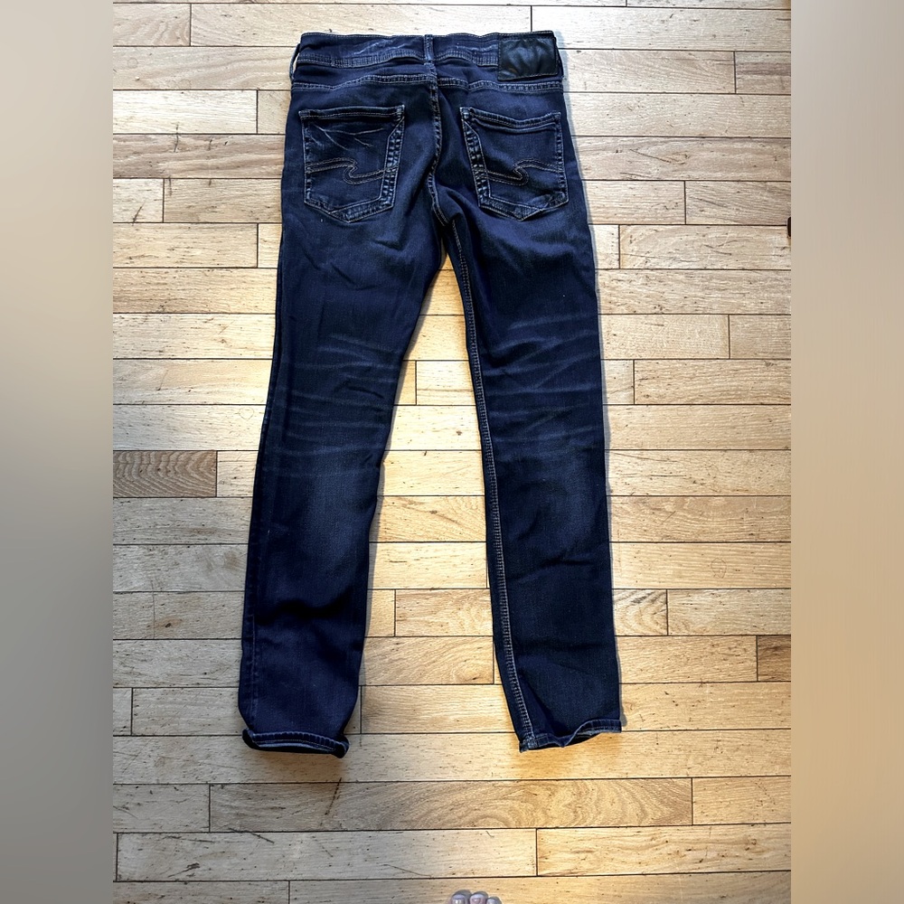 Silver men’s jeans   Allan. Slim straight 28w x 32L